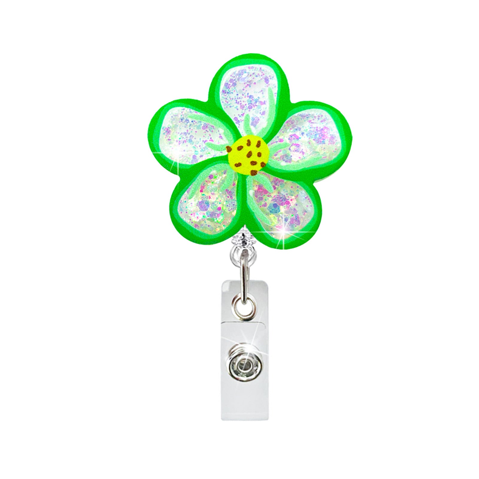 Wholesale Flower Rotating Telescopic Keychain